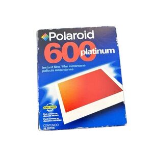 NWT Vintage Expired Polaroid 600 Platinum Film